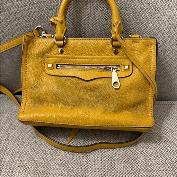 Yellow Leather Handbag - Picture 1 of 5